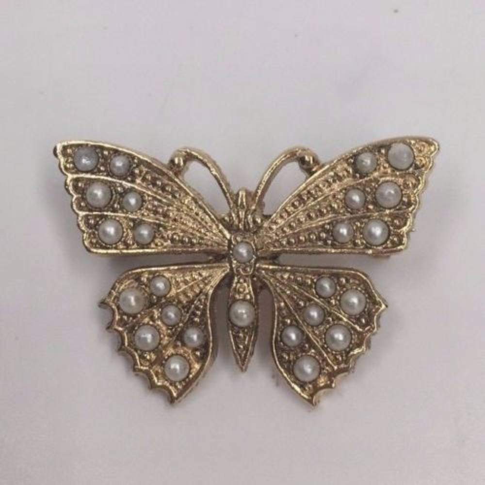 Vintage Butterfly Brooch Pin